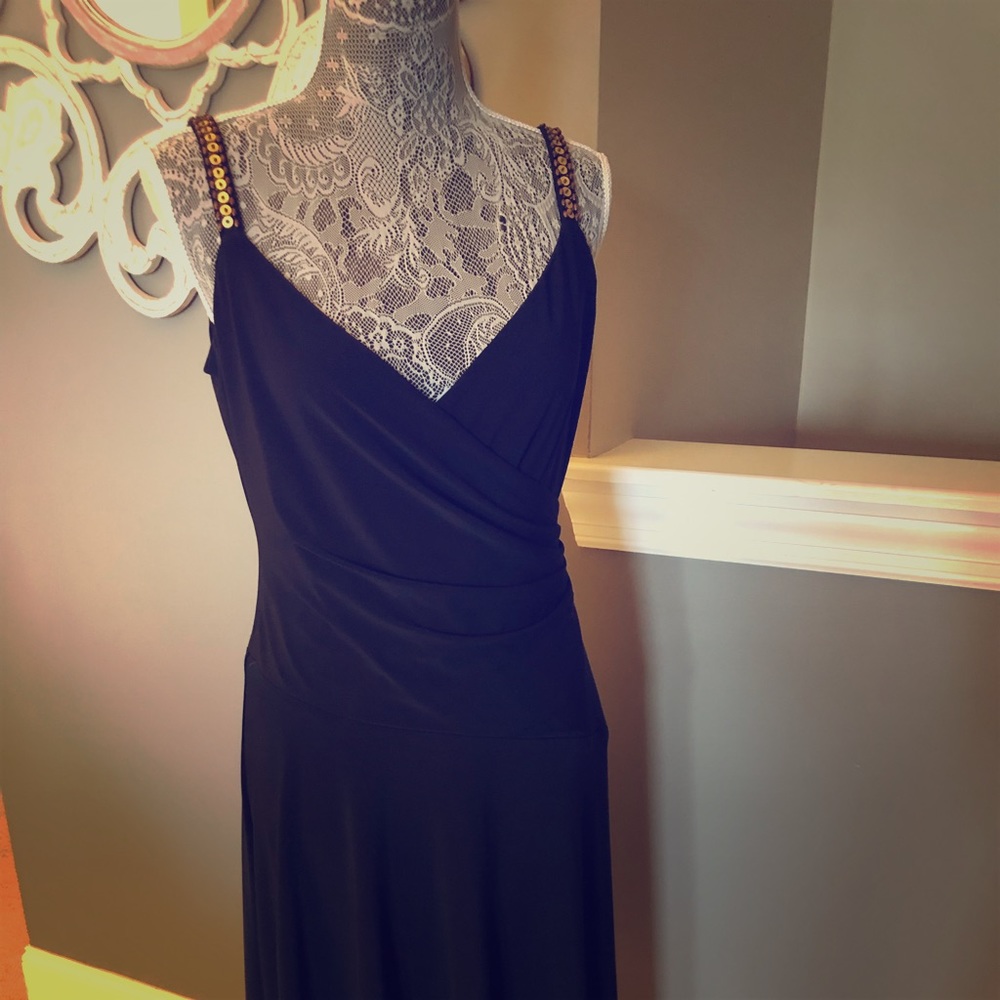 Jones New York Dress with sequin straps